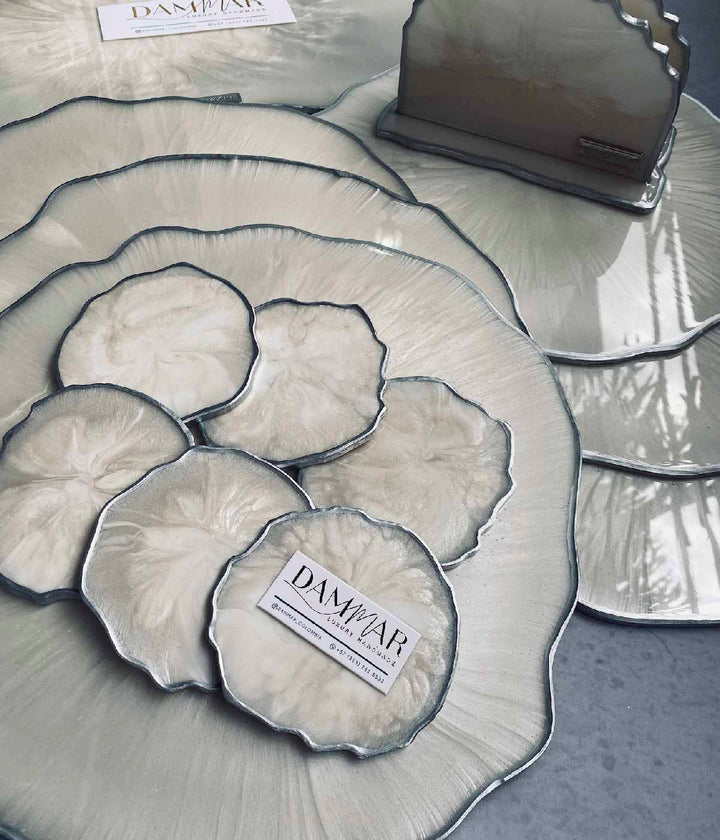 PORTAVASOS X6 KENYA SILVER