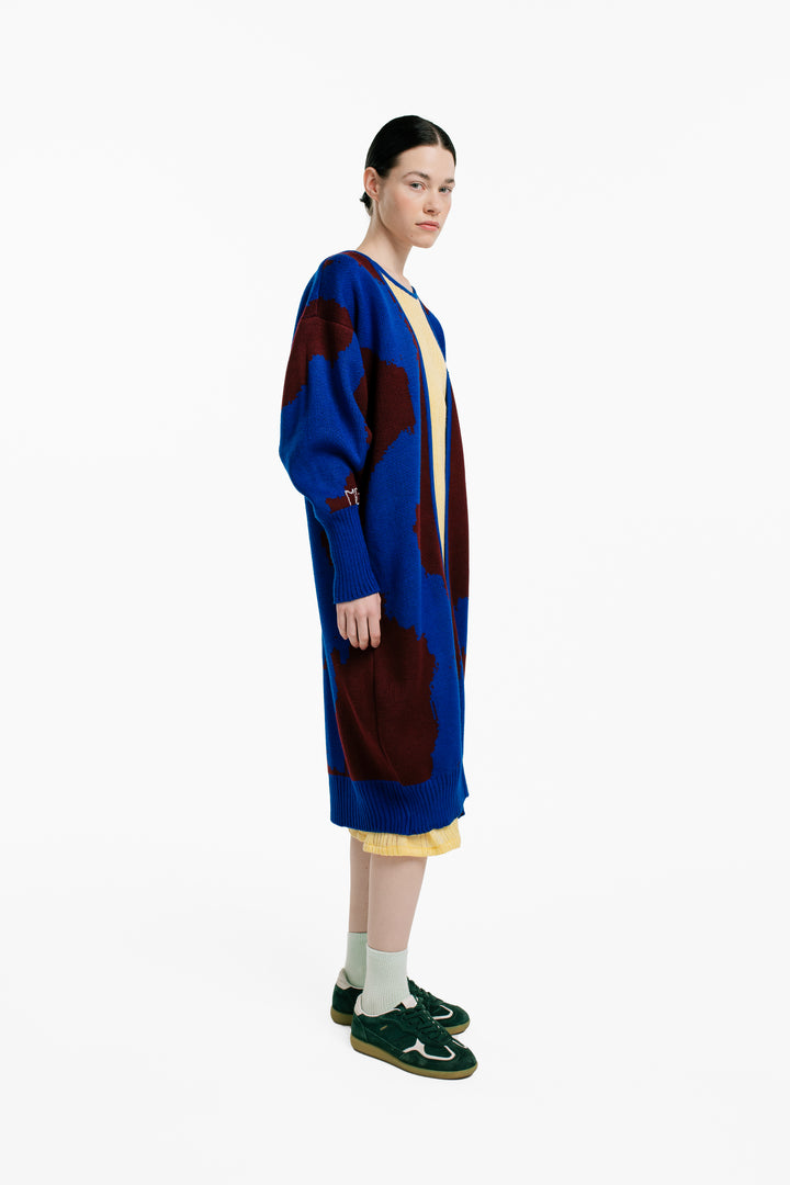 MAXI CARDIGAN SERPENTINA