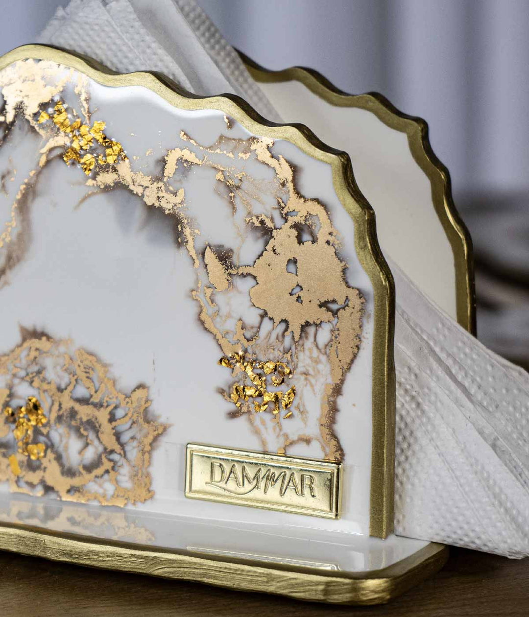 SERVILLETERO VICTORIA GRETA WHITE GOLD