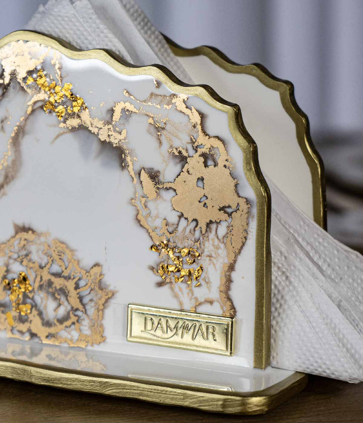 SERVILLETERO VICTORIA GRETA WHITE GOLD