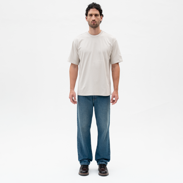 Camiseta & T-Shirt B Oversize Signature Gris