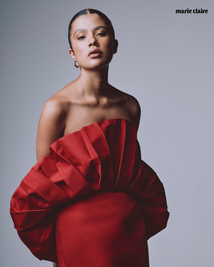 FLORABELA MAXI DRESS ROJO