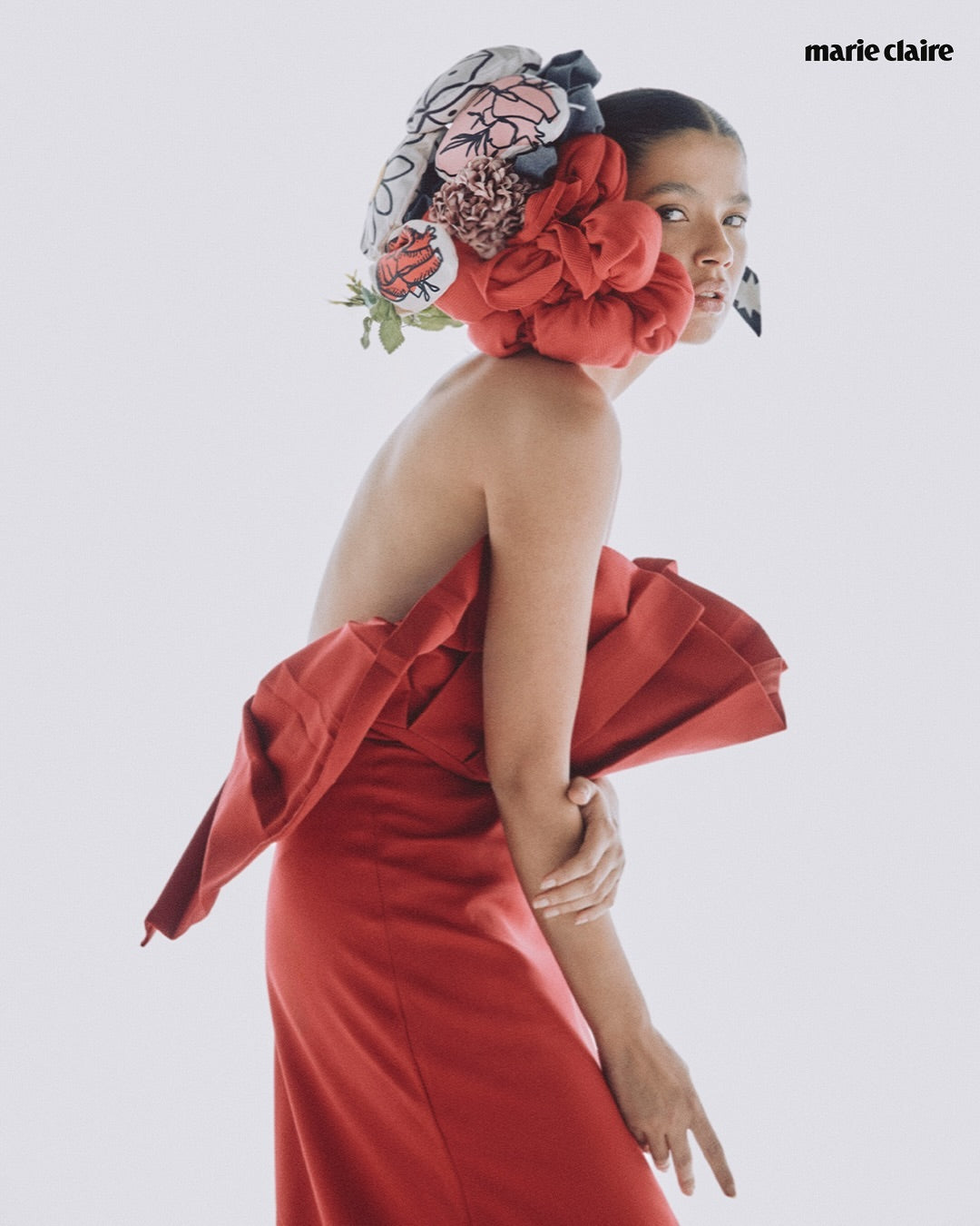 FLORABELA MAXI DRESS ROJO