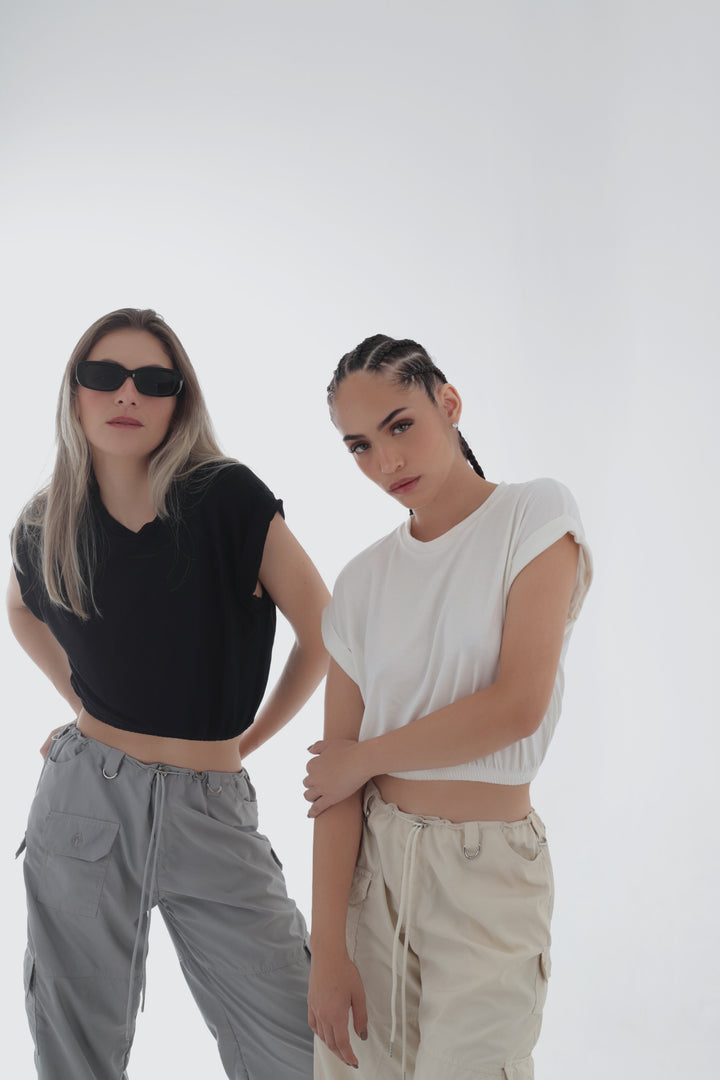 THE STRING SHIRT NEGRO