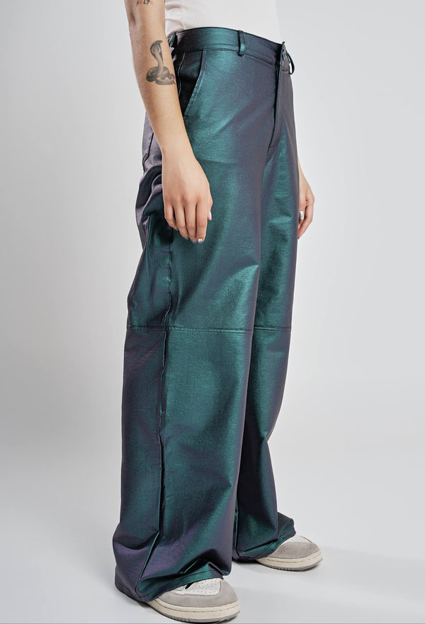 Pantalón Tornasol Verde