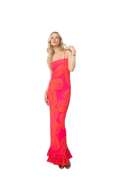 Vestido Zoe Rosa