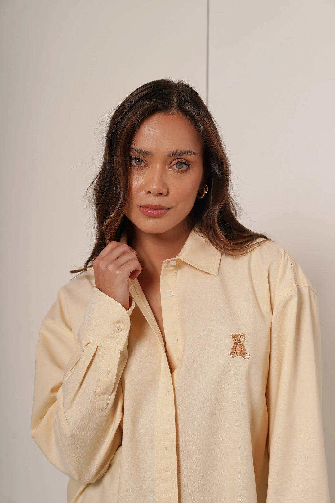 CAMISA TEDDY AMARILLA
