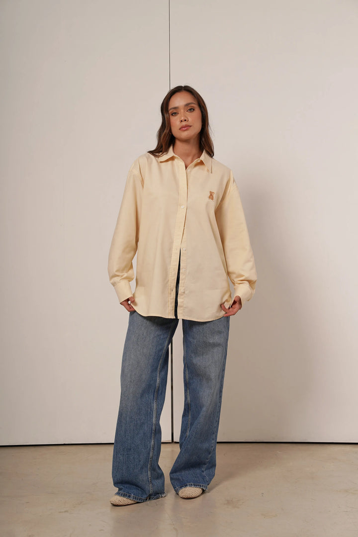 CAMISA TEDDY AMARILLA
