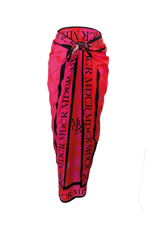 FALDA PAÑOLETA FUCSIA