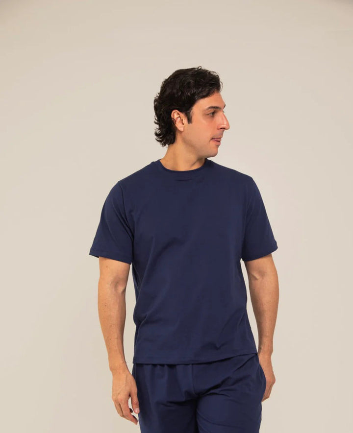 PIJAMA HOMBRES AZUL OSCURO