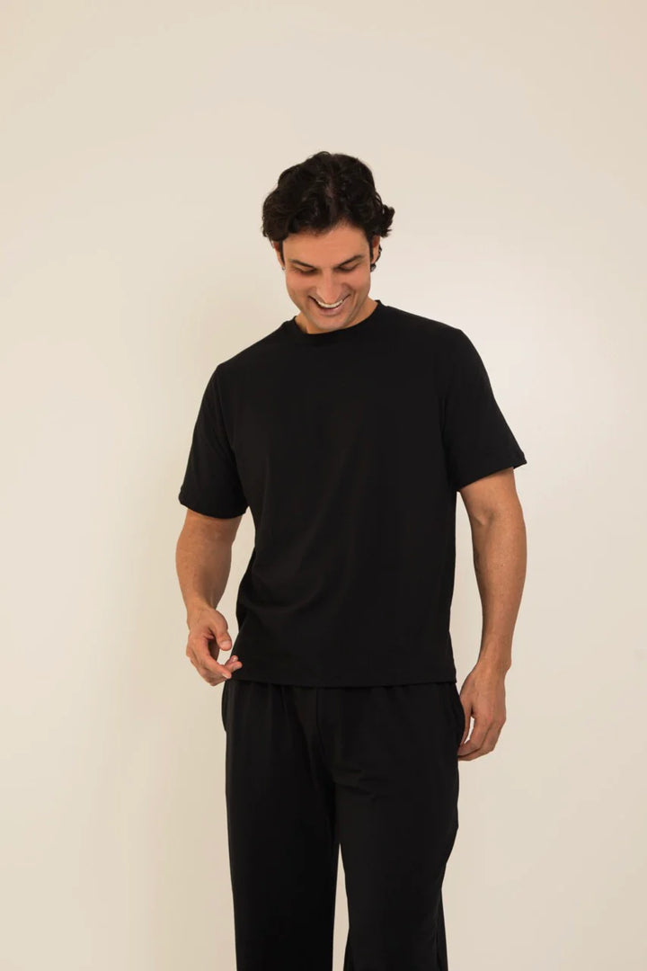 PIJAMA HOMBRE NEGRA