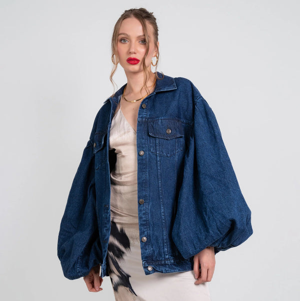 Chaqueta Peonia Azul