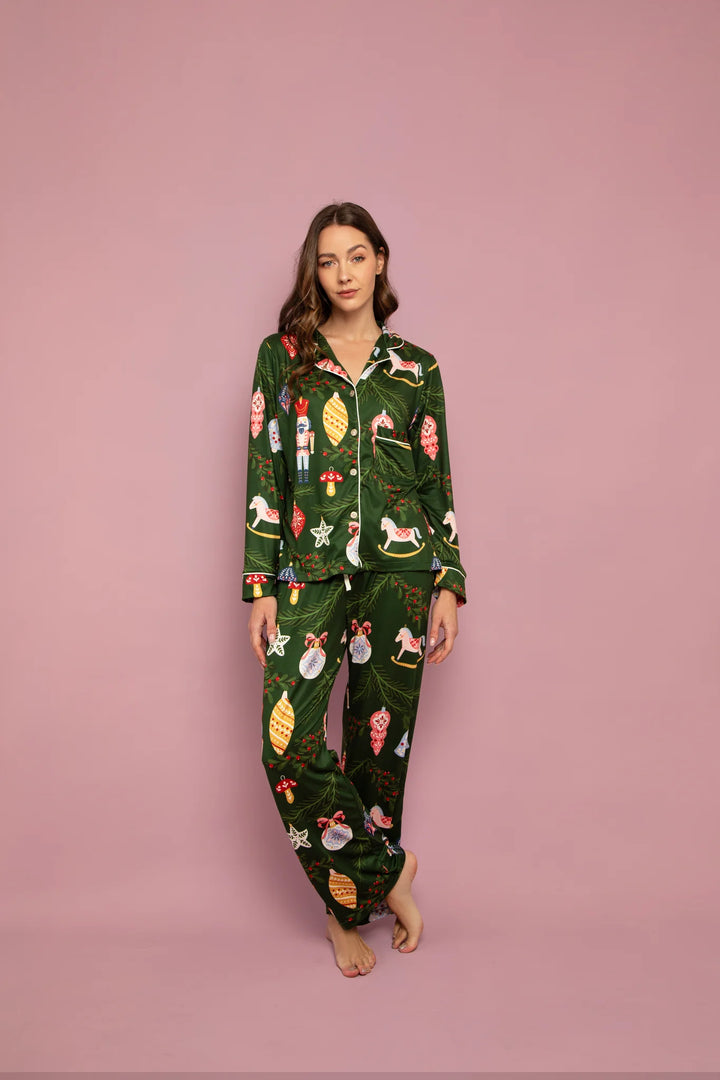 PIJAMA CASCANUEZ VERDE