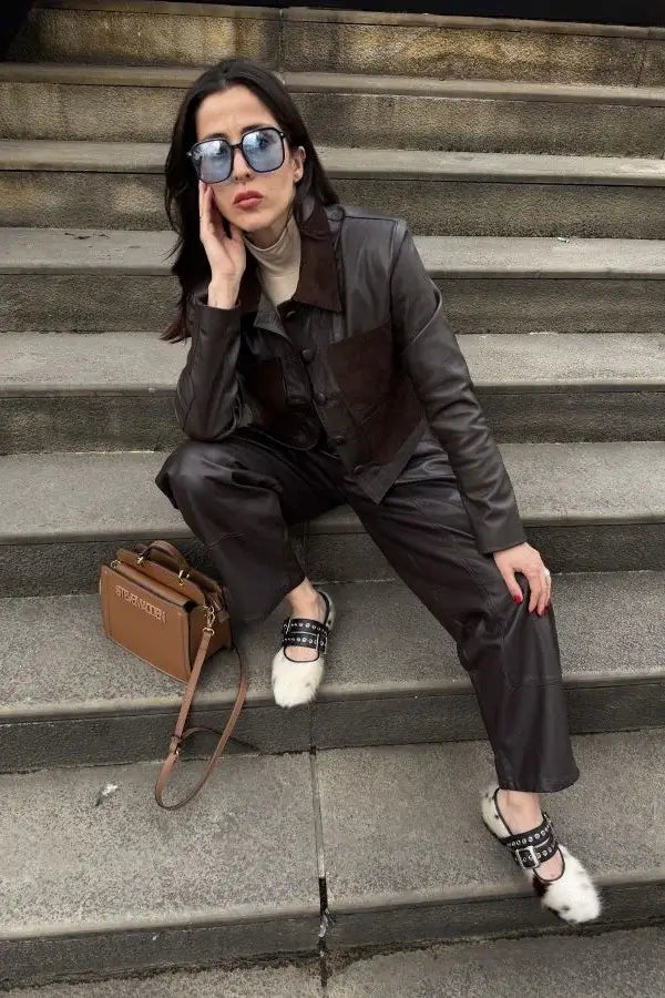 PRELUDIO CHOCOLATE JACKET