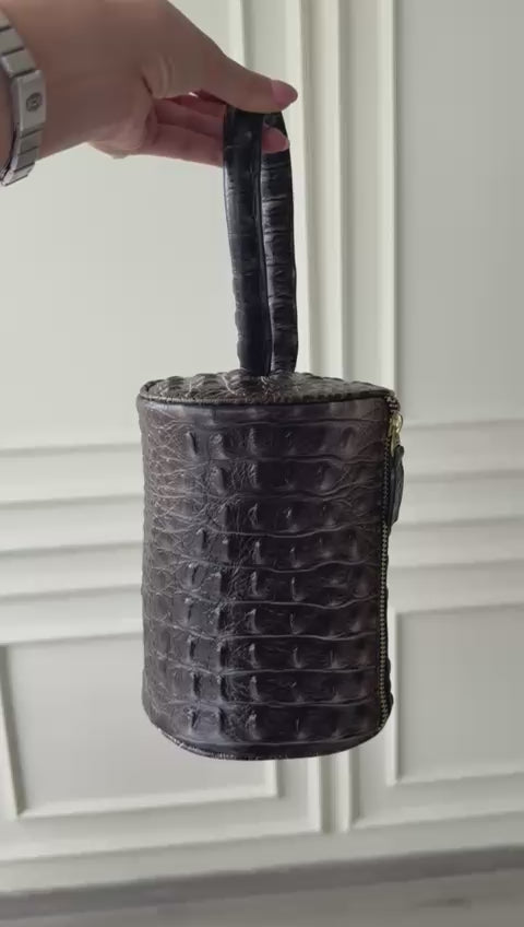 CARTERA COCODRILO NERO