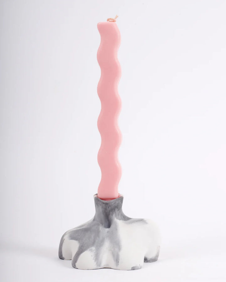 VELA CANDELABRO WAVY